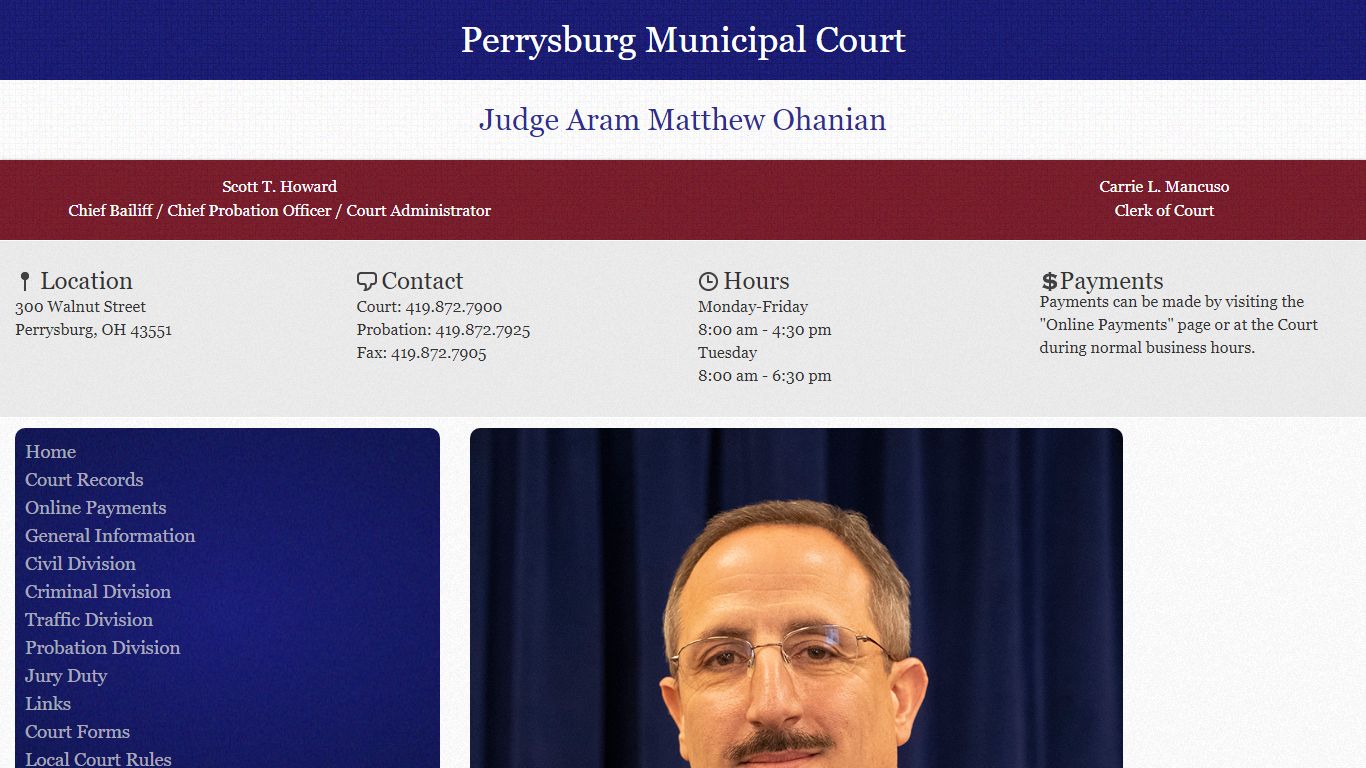 Perrysburg Municipal Court - step_search-page